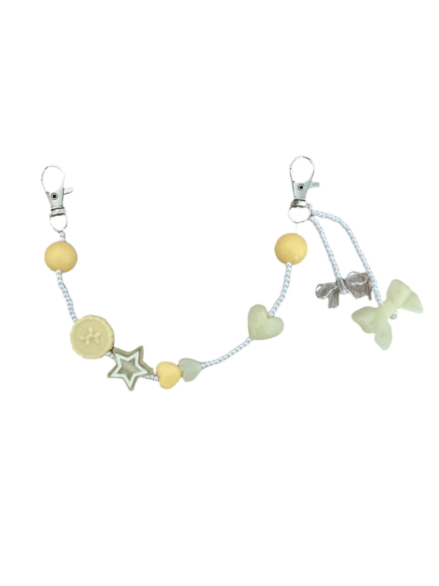 Buttercup Bow Bag Charm
