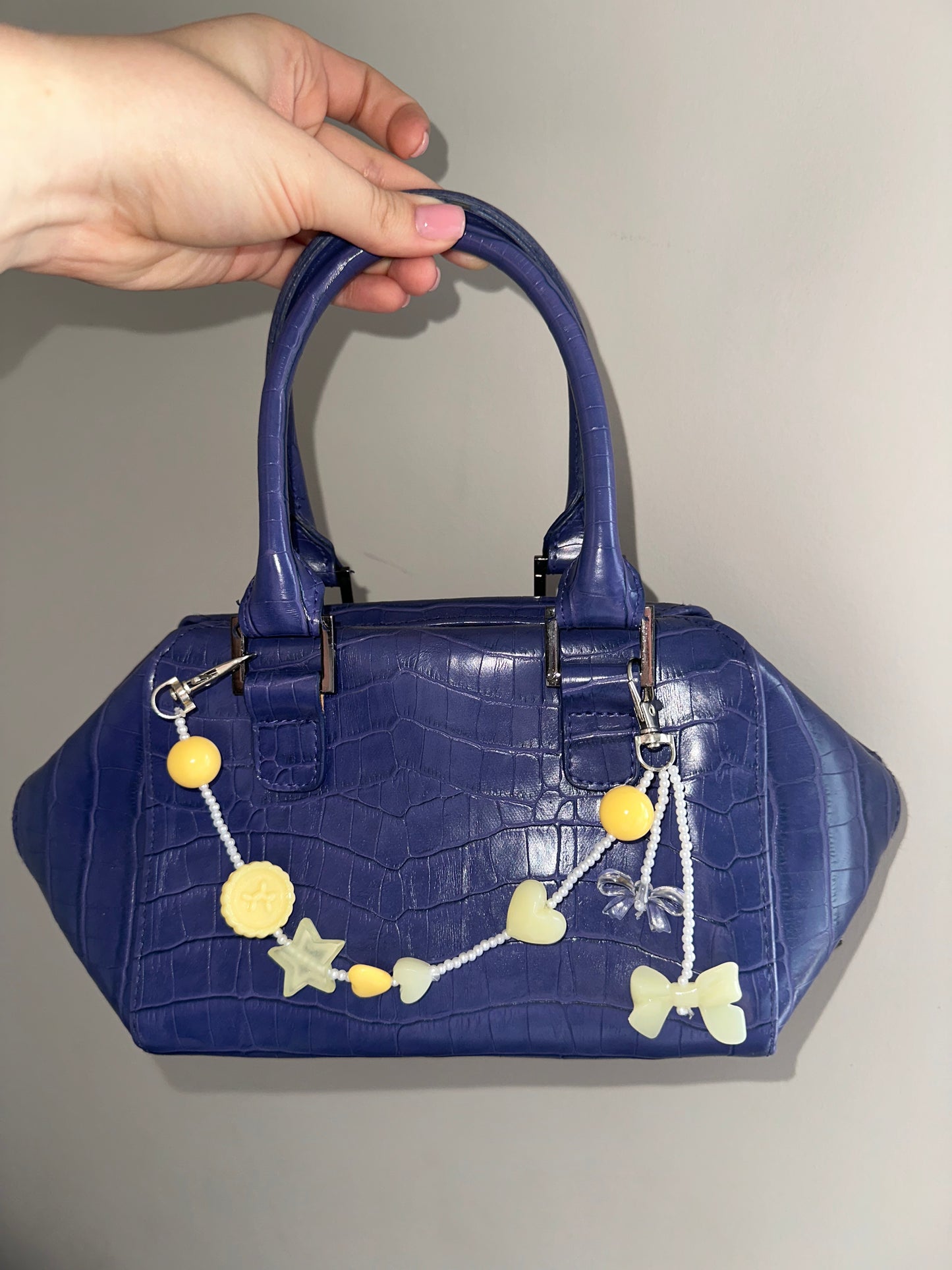 Buttercup Bow Bag Charm