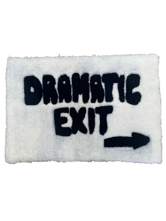 Dramatic Exit Rug