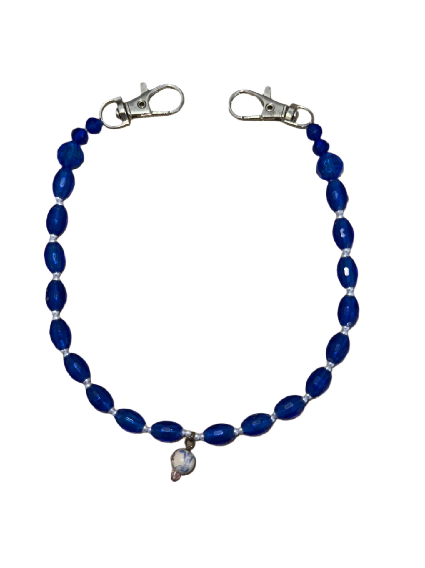 Blue Dynasty Bag Charm