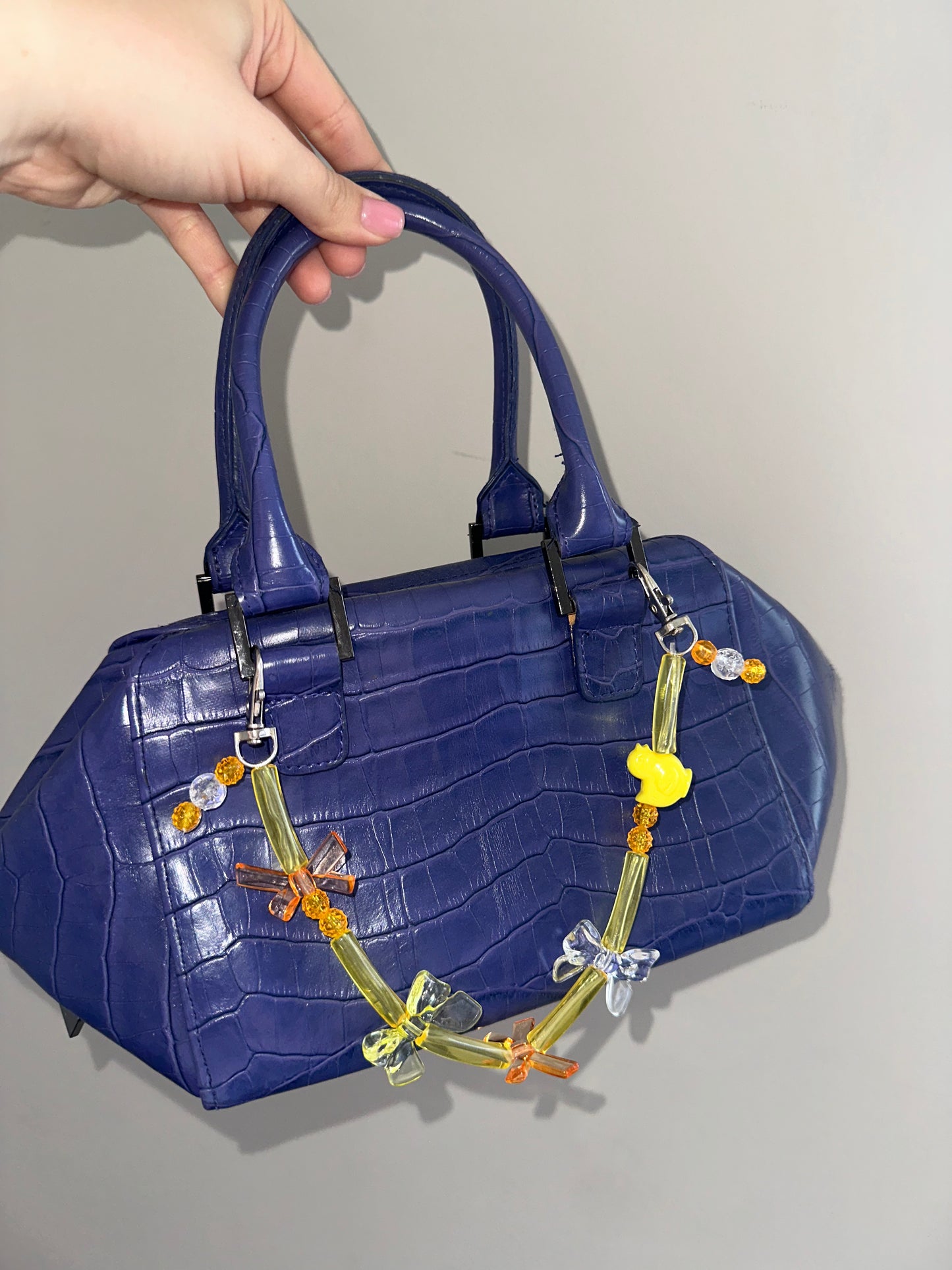 Bowtiful Duck Bag Charm