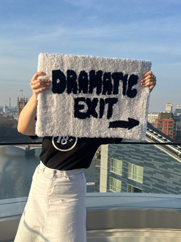 Dramatic Exit Rug